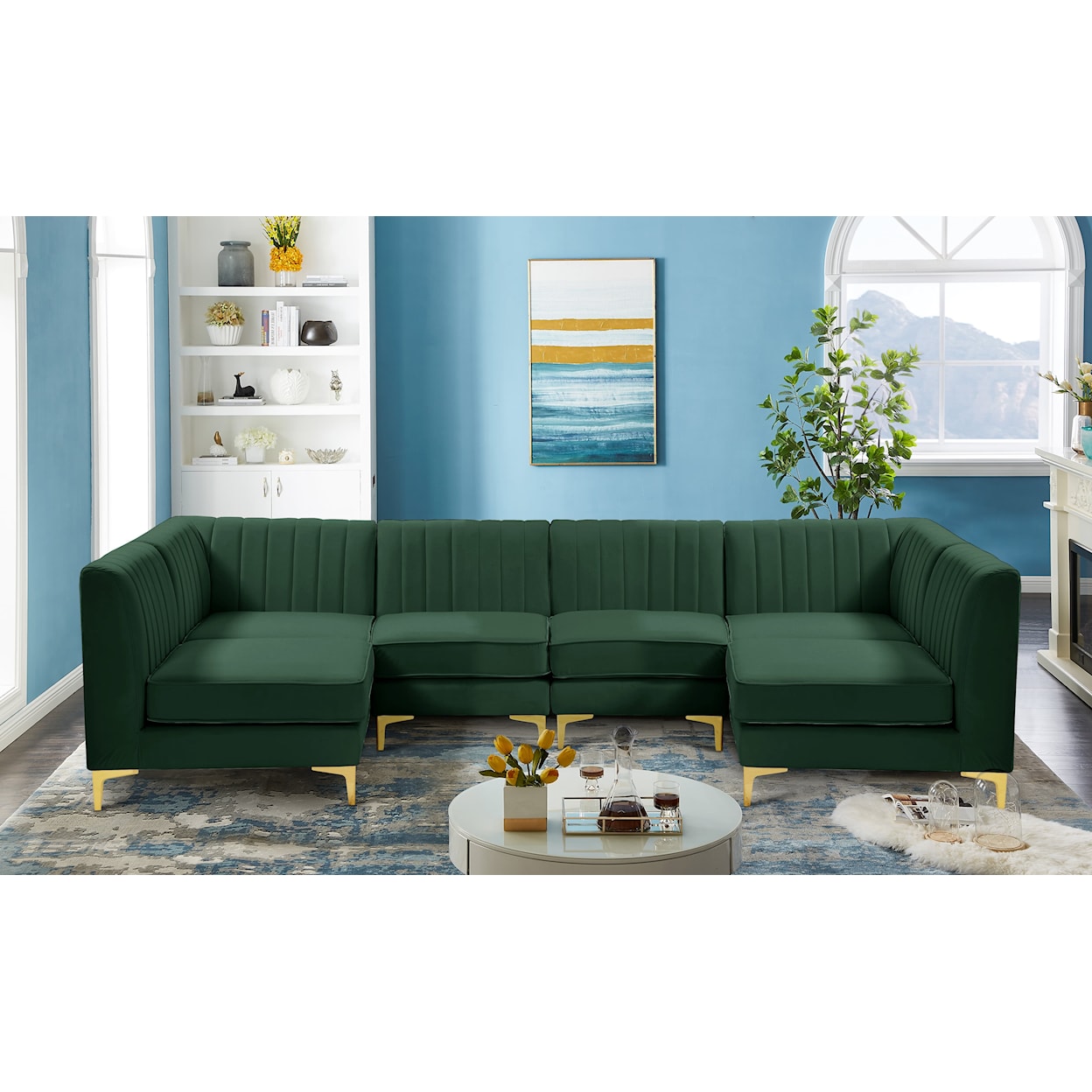 Meridian Furniture Alina Modular Sectional