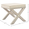 Meridian Furniture Nixon Ottoman/Bench