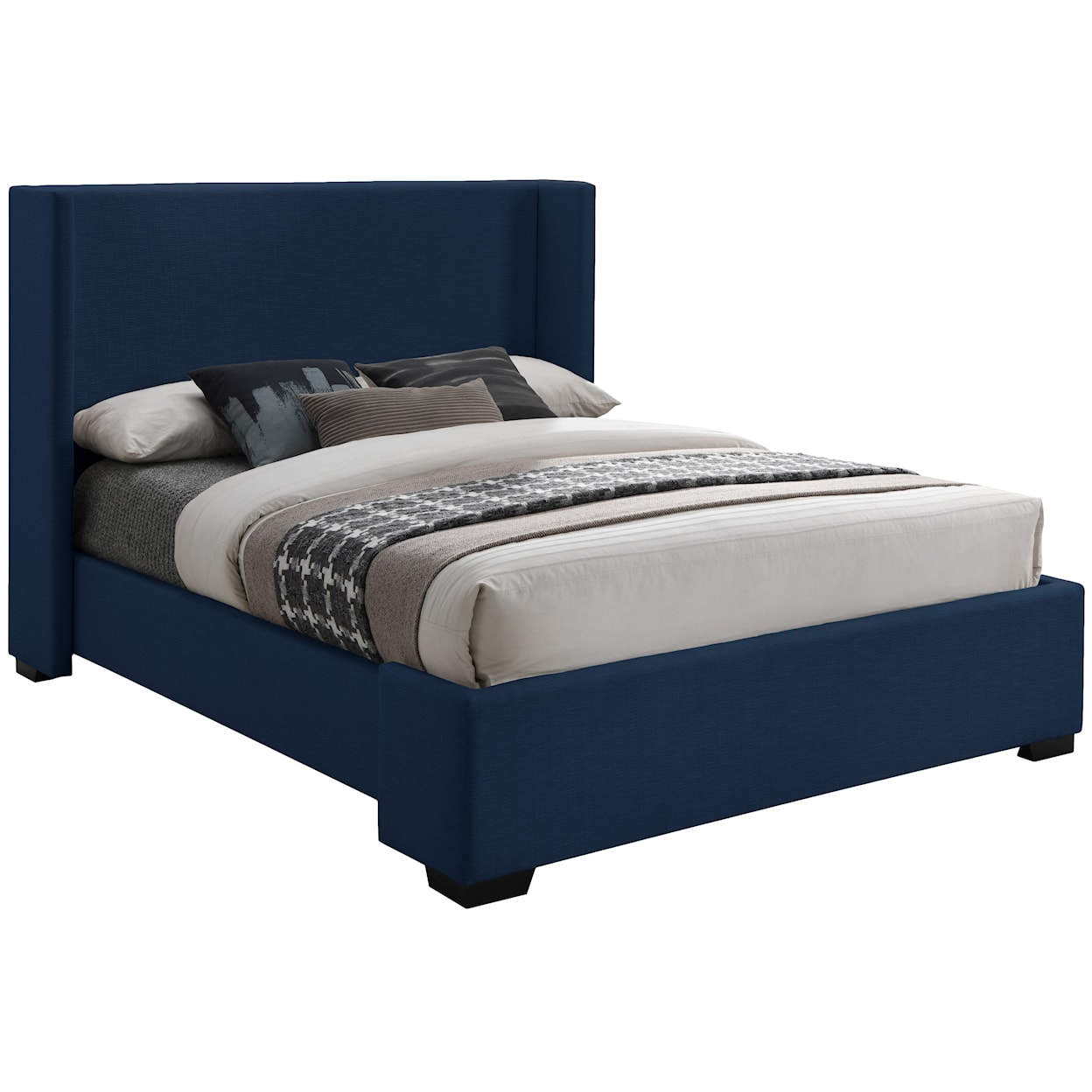 Meridian Furniture Oxford Queen Bed (3 Boxes)