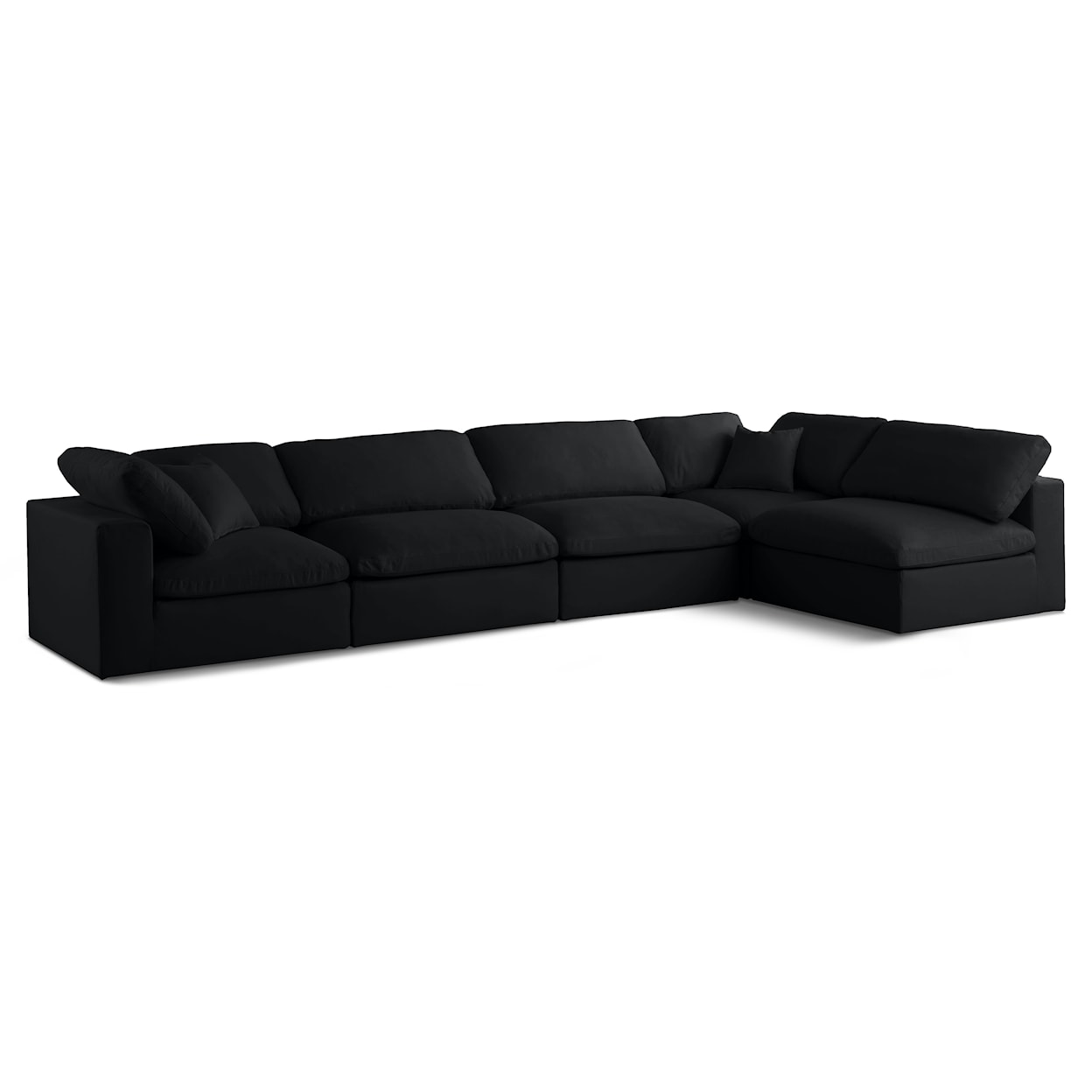 Meridian Furniture Plush Standard Comfort Modular Sectional