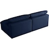 Meridian Furniture Serene Deluxe Comfort Modular Armless Sofa