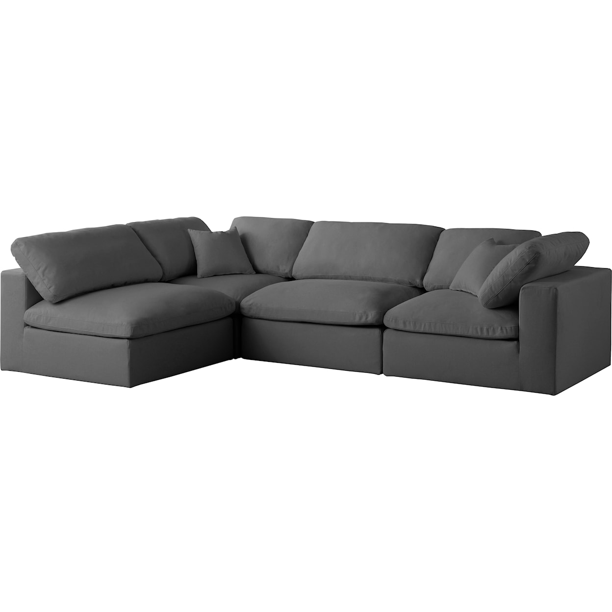 Meridian Furniture Plush Standard Comfort Modular Sectional