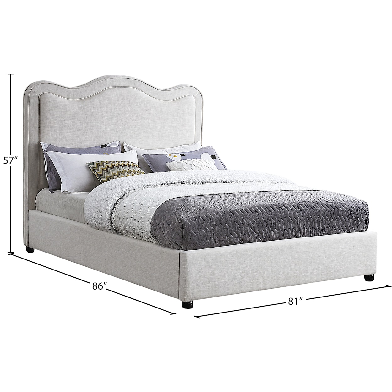 Meridian Furniture Felix Full Bed
