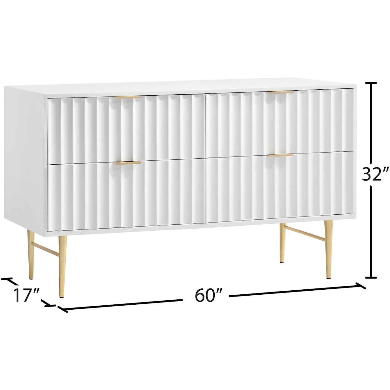 Meridian Furniture Modernist Dresser