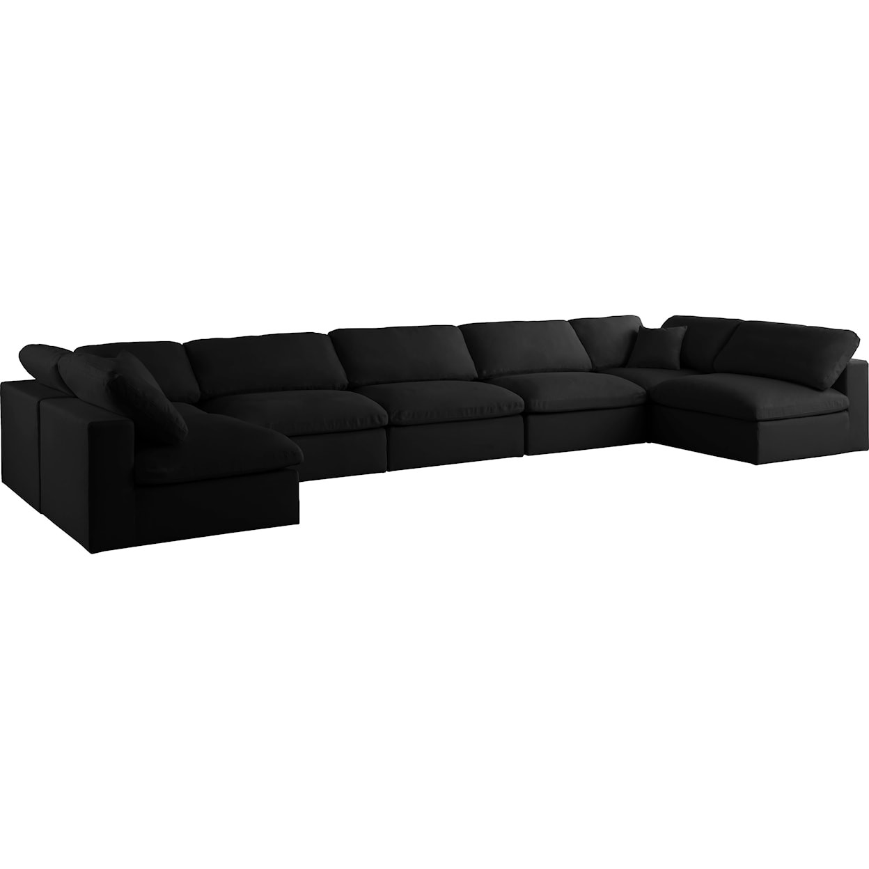 Meridian Furniture Plush Standard Comfort Modular Sectional