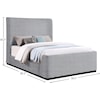 Meridian Furniture Oliver Full Bed (3 Boxes)
