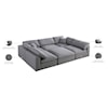 Meridian Furniture Serene Deluxe Comfort Modular Sectional