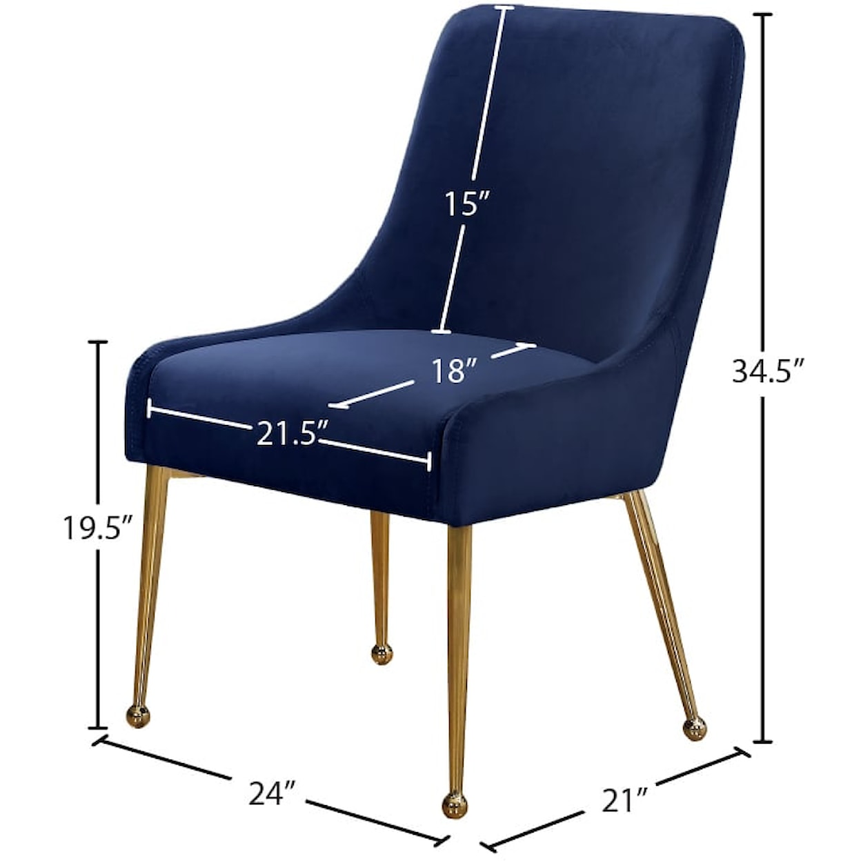 Meridian Furniture Owen Dining Chair