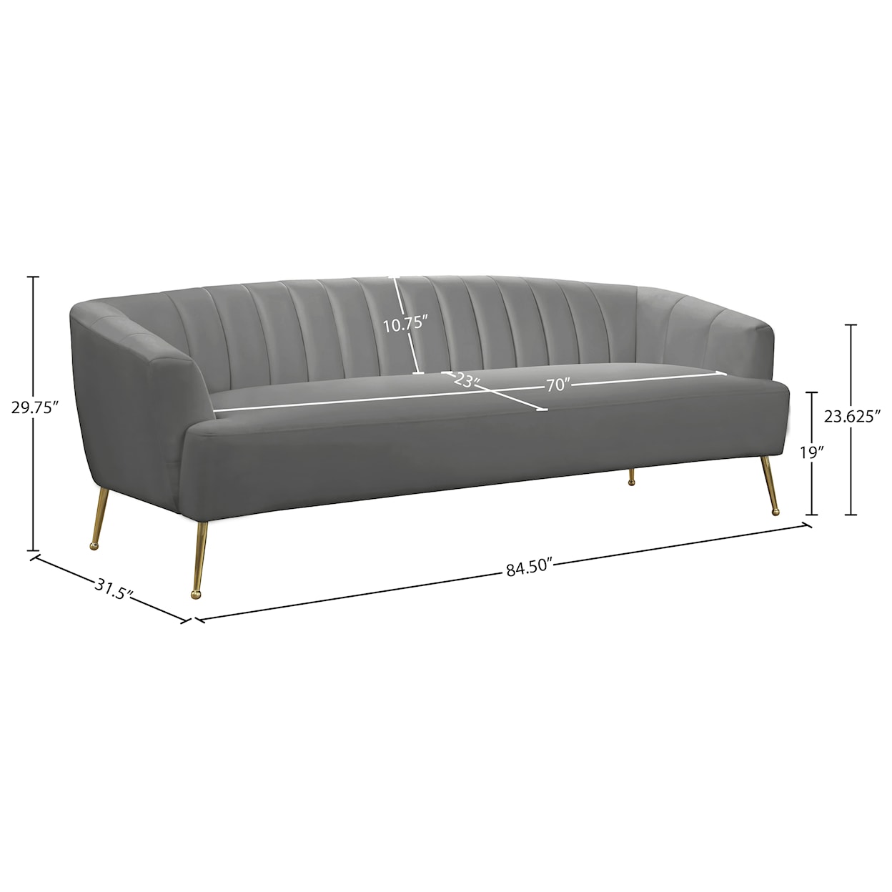 Meridian Furniture Tori Sofa