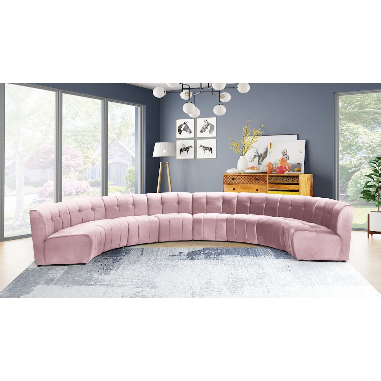 Meridian Furniture Limitless 8pc. Modular Sectional