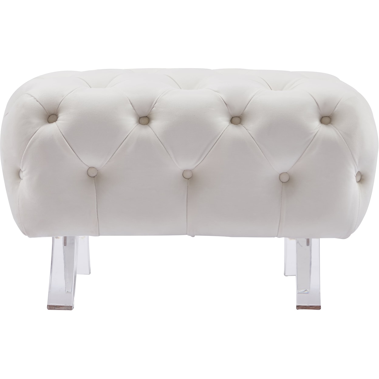 Meridian Furniture Crescent Ottoman