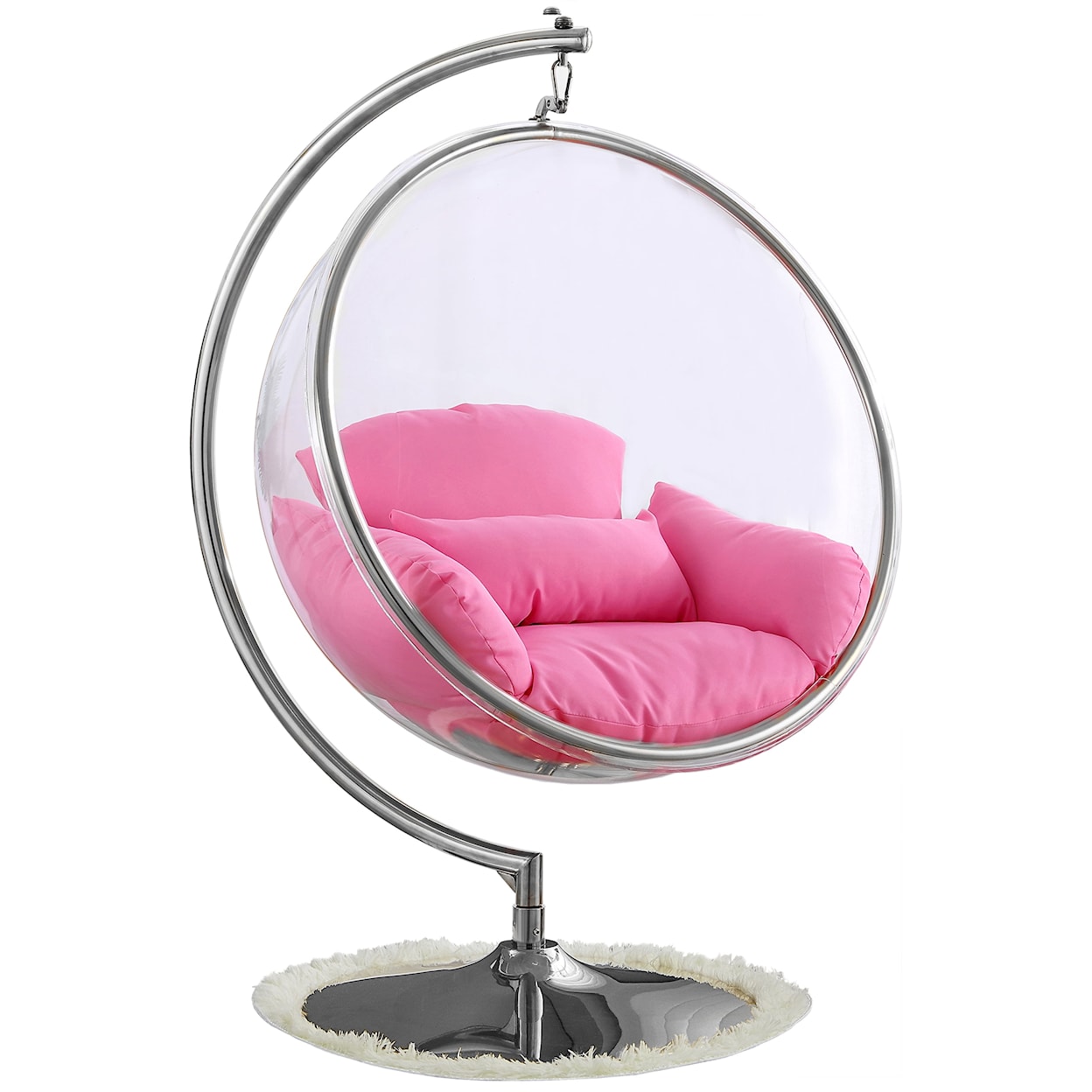 Meridian Furniture Luna Acrylic Swing Chair