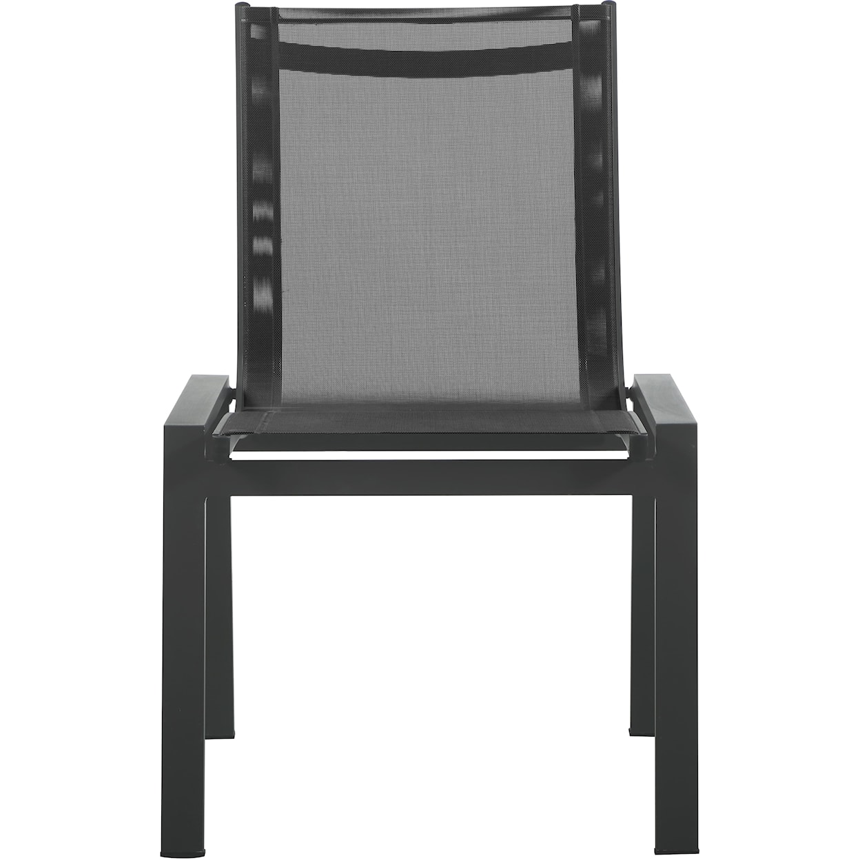 Meridian Furniture Nizuc Aluminum Mesh Dining Chair