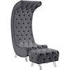 Meridian Furniture Crescent Accent Chair