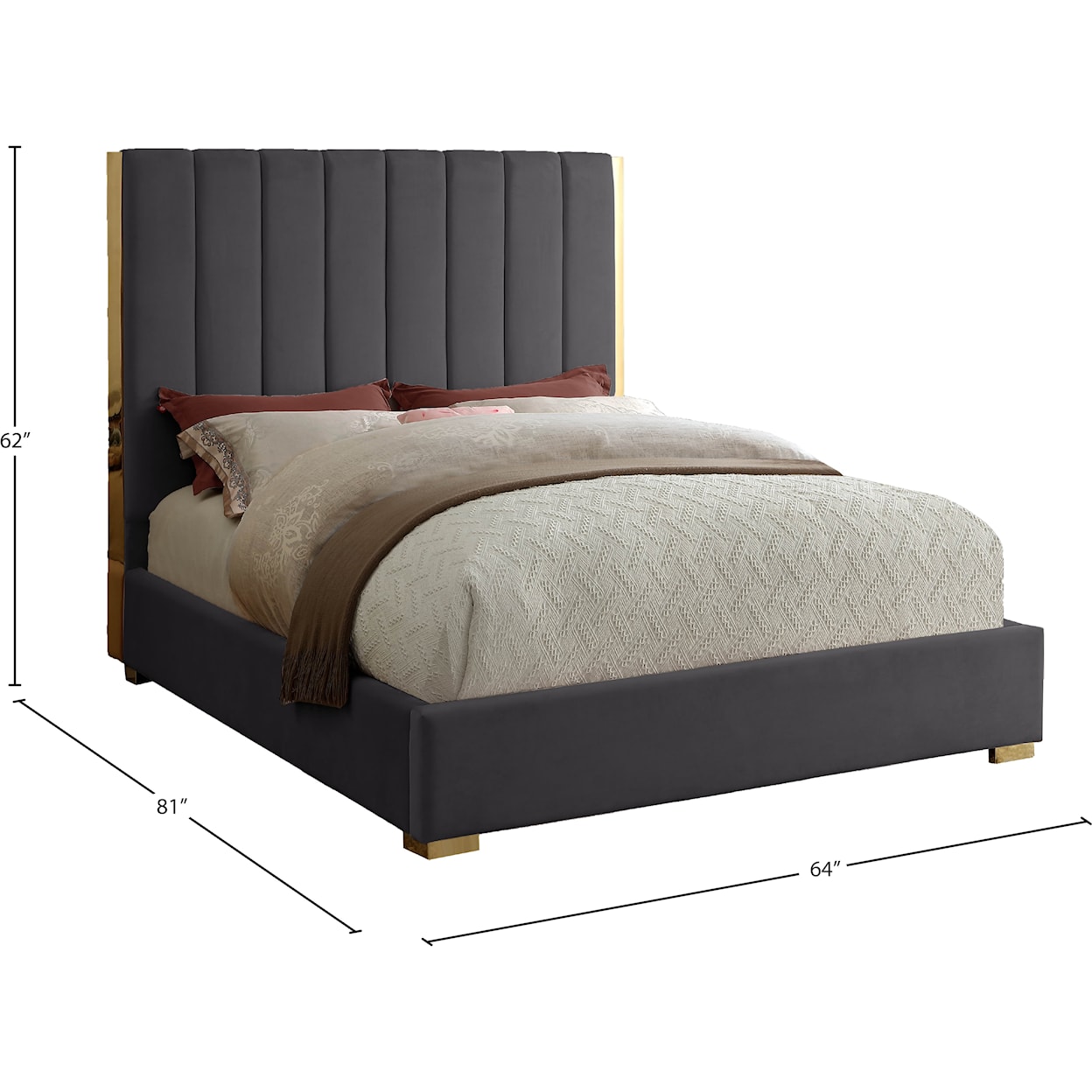 Meridian Furniture Becca Full Bed
