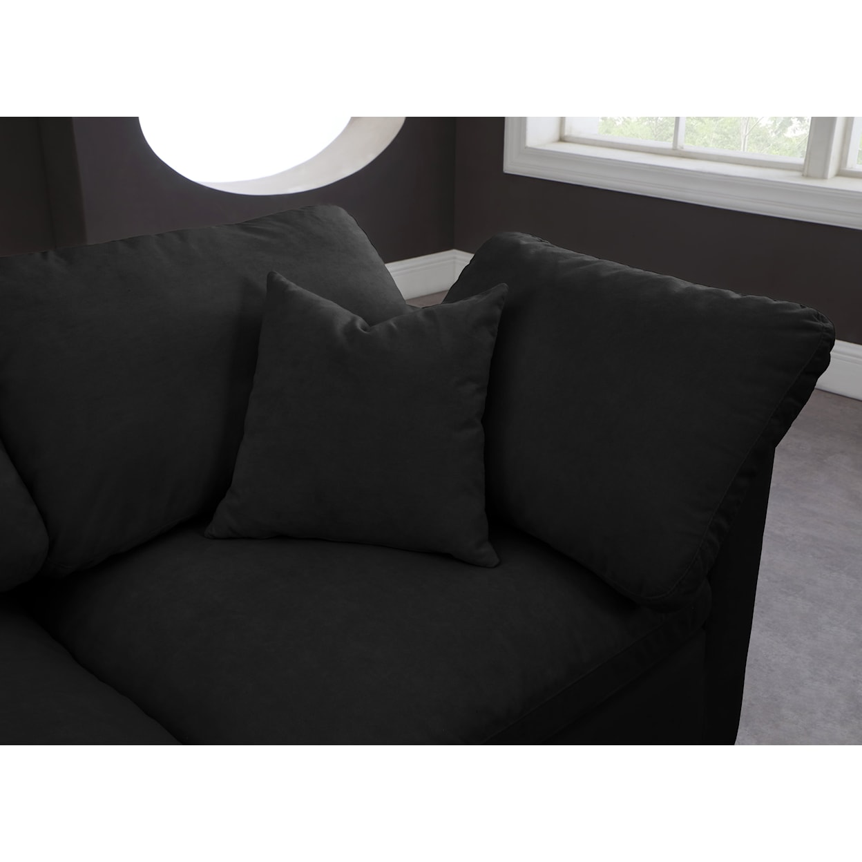 Meridian Furniture Plush Standard Comfort Modular Sofa