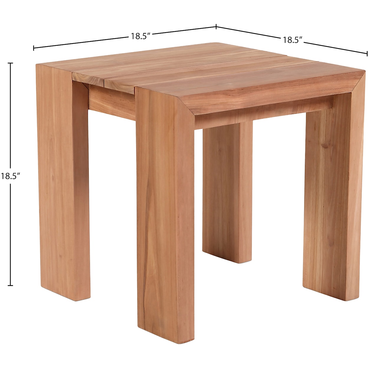 Meridian Furniture Tulum Outdoor End Table