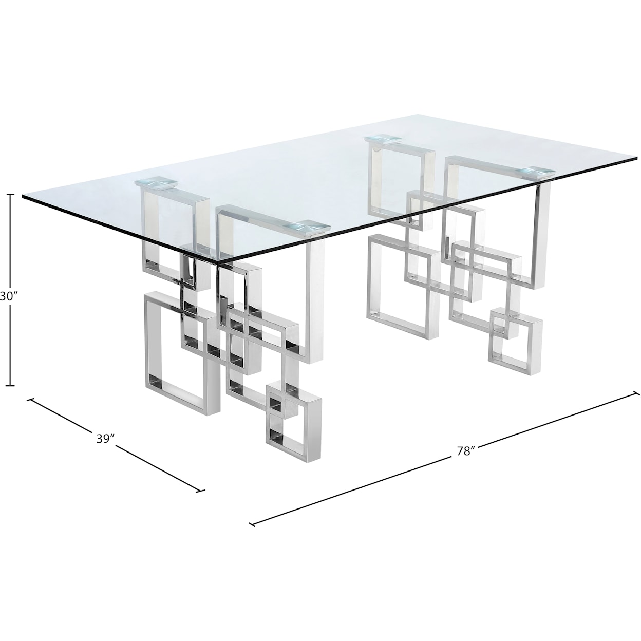 Meridian Furniture Alexis Dining Table