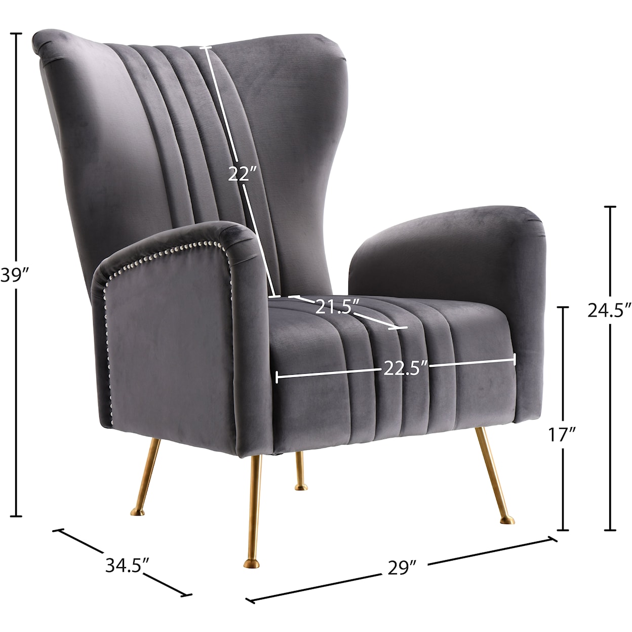 Meridian Furniture Opera Accent Chair