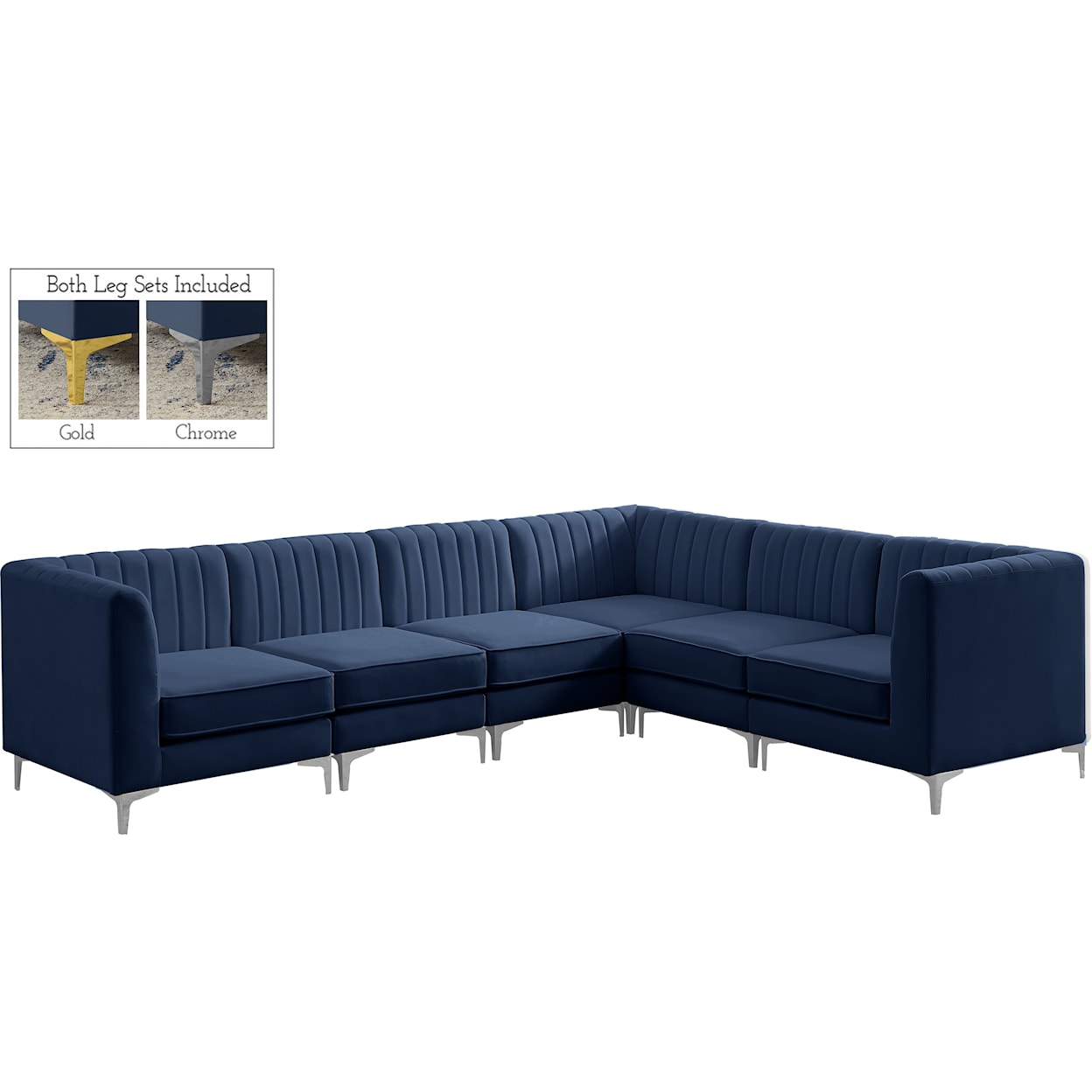 Meridian Furniture Alina Modular Sectional