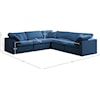 Meridian Furniture Plush Standard Comfort Modular Sectional