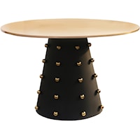 Raven Black / Gold Dining Table