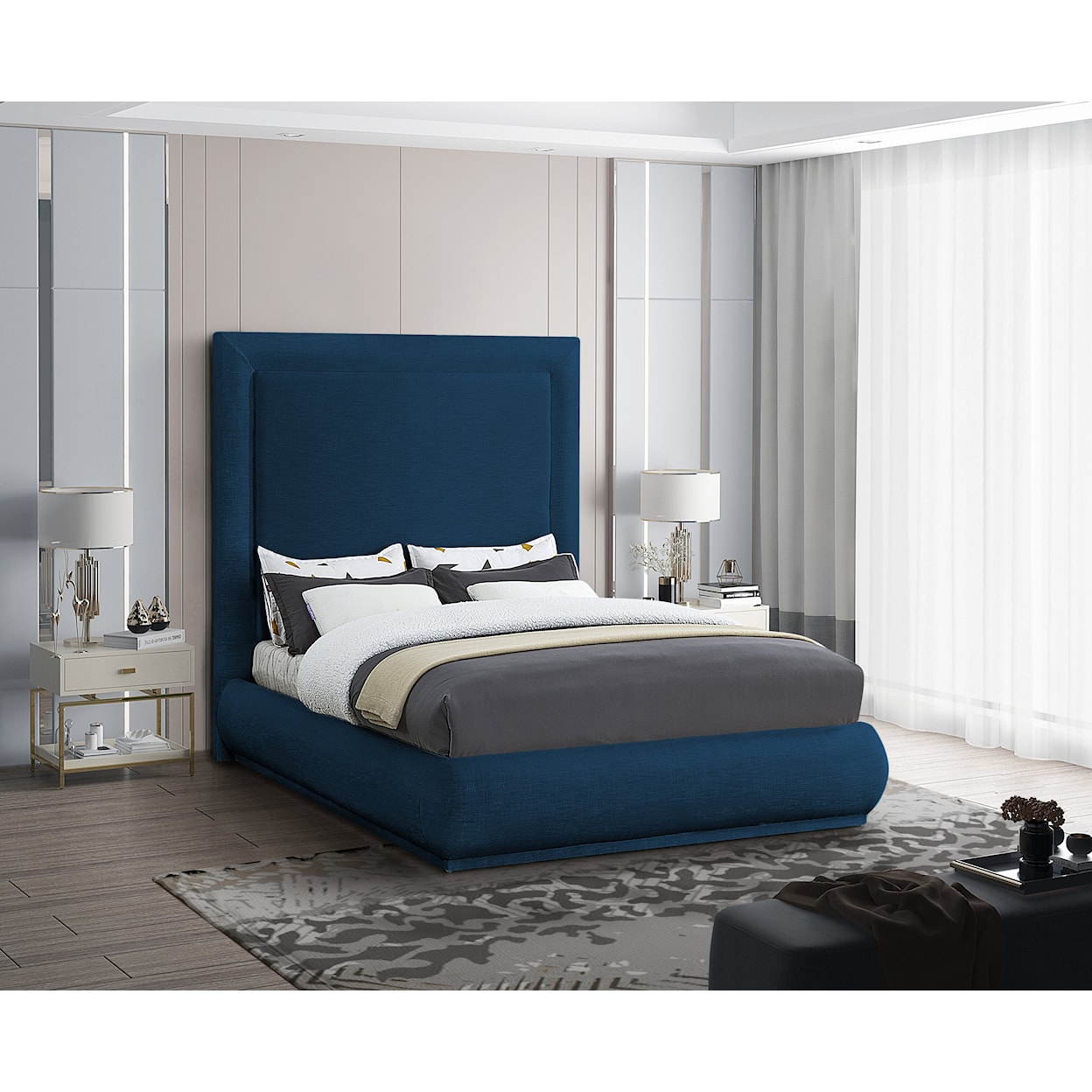 Meridian Furniture Brooke Queen Bed