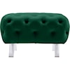 Meridian Furniture Crescent Ottoman