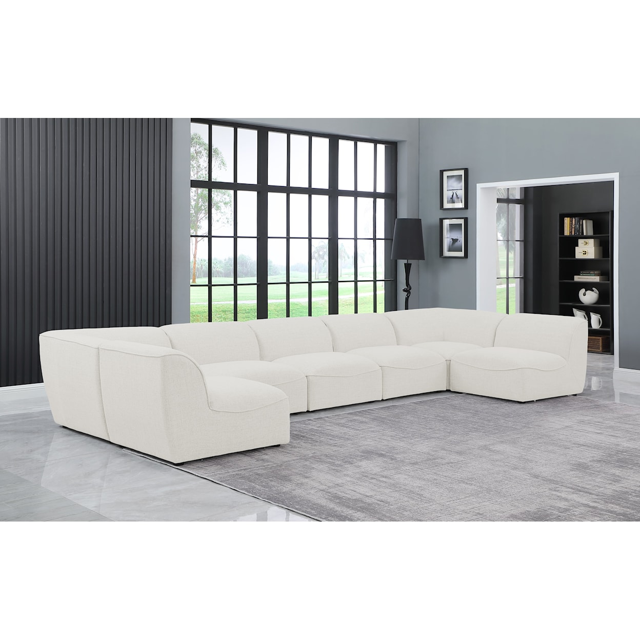 Meridian Furniture Miramar Modular Sectional