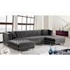 Meridian Furniture Moda 3pc. Sectional