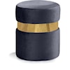 Meridian Furniture Hailey Ottoman/Stool