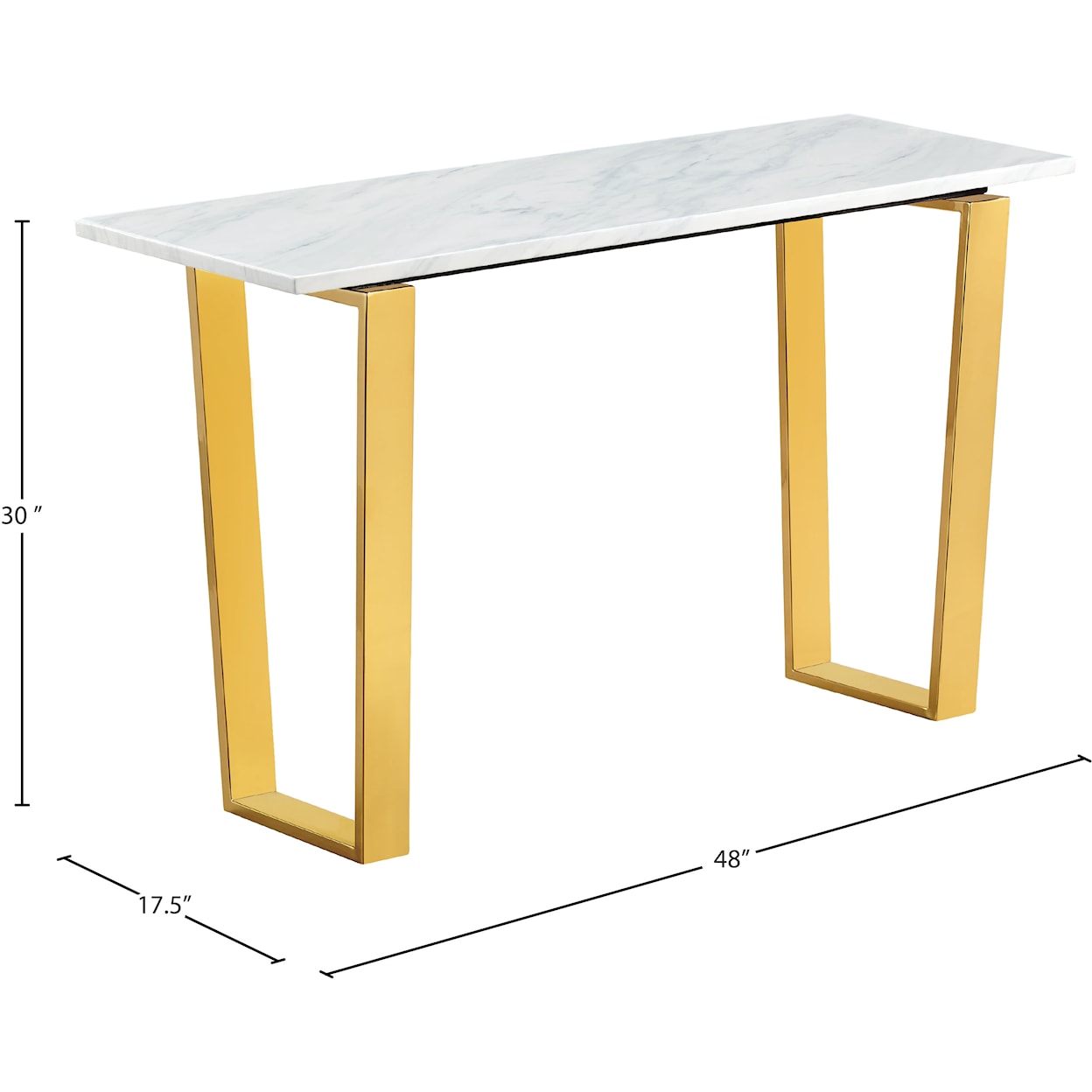 Meridian Furniture Cameron Console Table