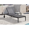 Meridian Furniture Nizuc Aluminum Mesh Chaise Lounge Chair