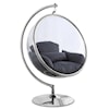 Meridian Furniture Luna Acrylic Swing Chair