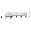 Meridian Furniture Nizuc Modular Sectional