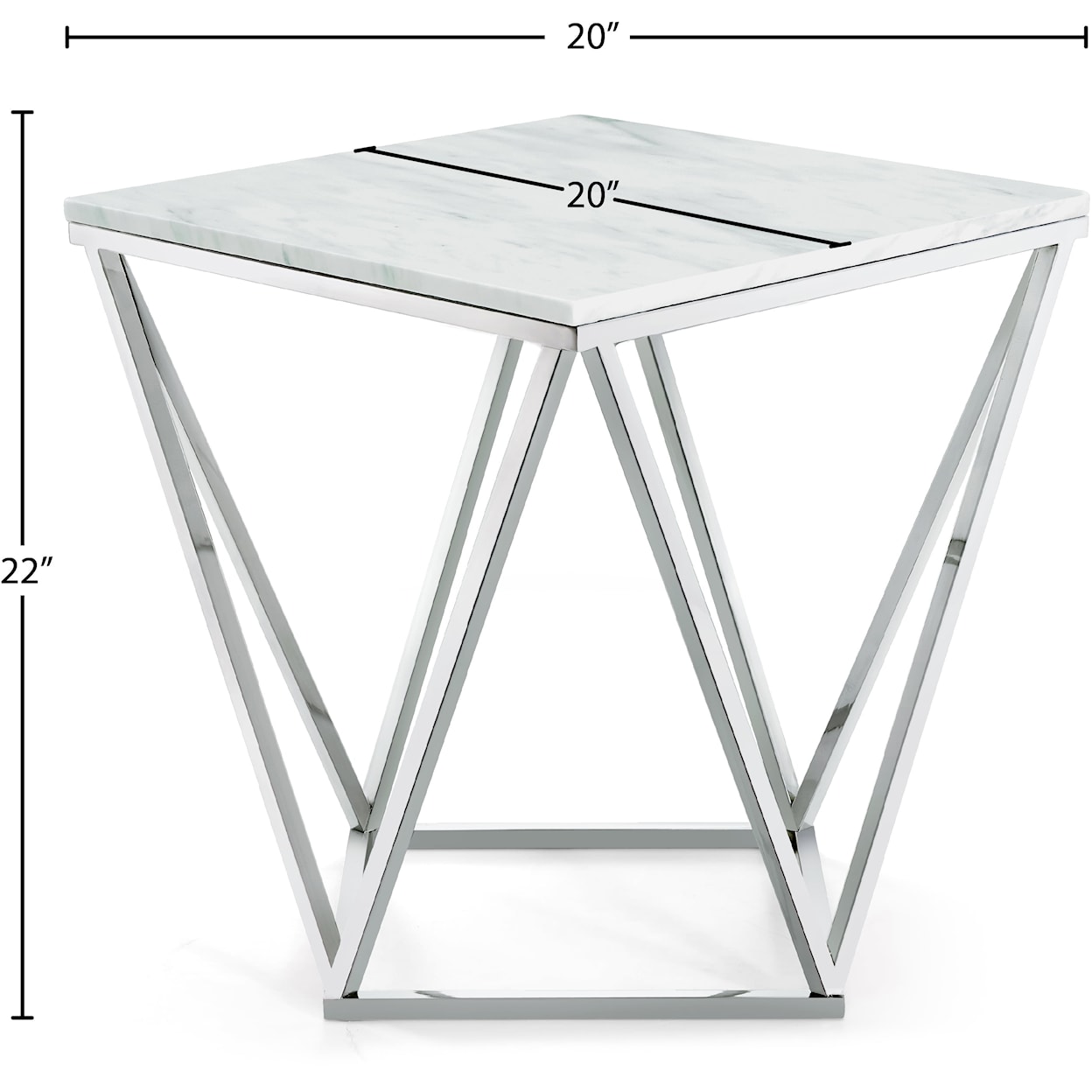 Meridian Furniture Skyler End Table