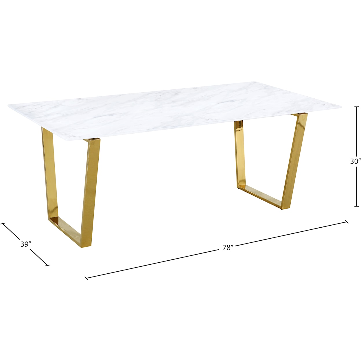 Meridian Furniture Cameron Dining Table