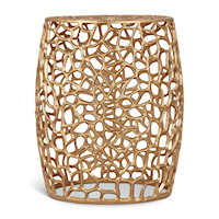 Priya Gold End Table