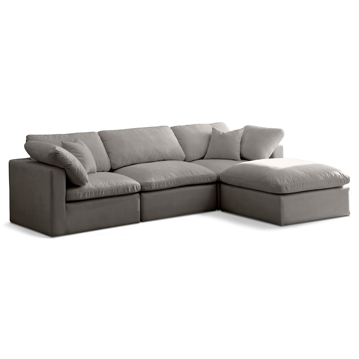 Meridian Furniture Plush Standard Comfort Modular Sectional