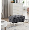 Meridian Furniture Crescent Ottoman