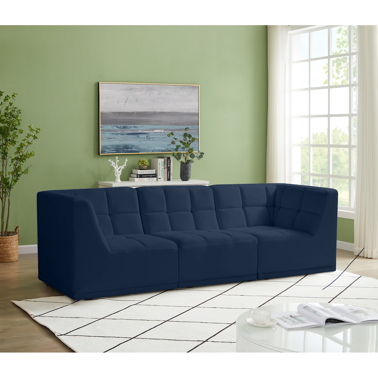 Meridian Furniture Relax Modular Sofa