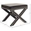 Meridian Furniture Nixon Ottoman/Bench