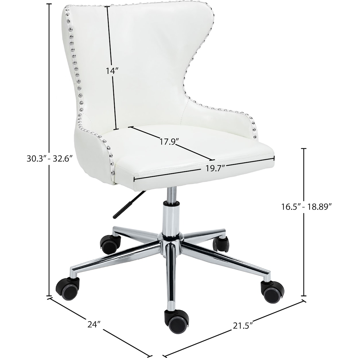 Meridian Furniture Hendrix Office Chair