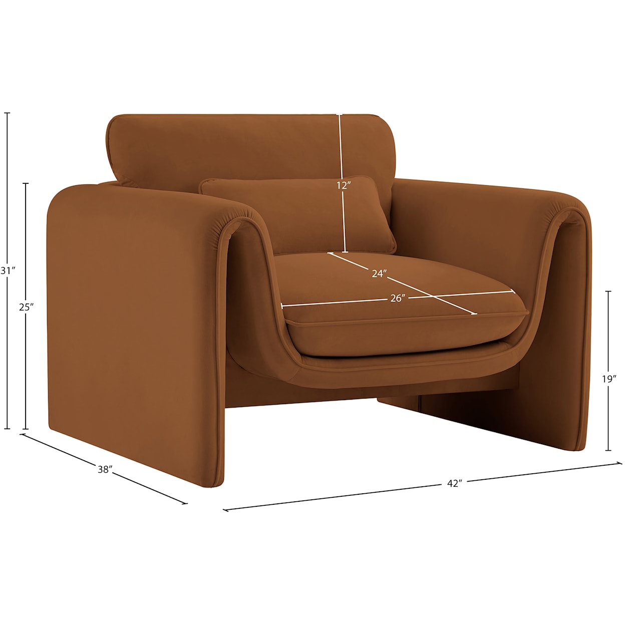 Meridian Furniture Sloan Chair