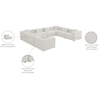 Meridian Furniture Cube Modular Sectional