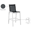 Meridian Furniture Nizuc Aluminum Mesh Barstool