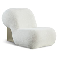 Quadra Cream Fabric Accent Chair