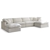 Meridian Furniture Plush Standard Comfort Modular Sectional