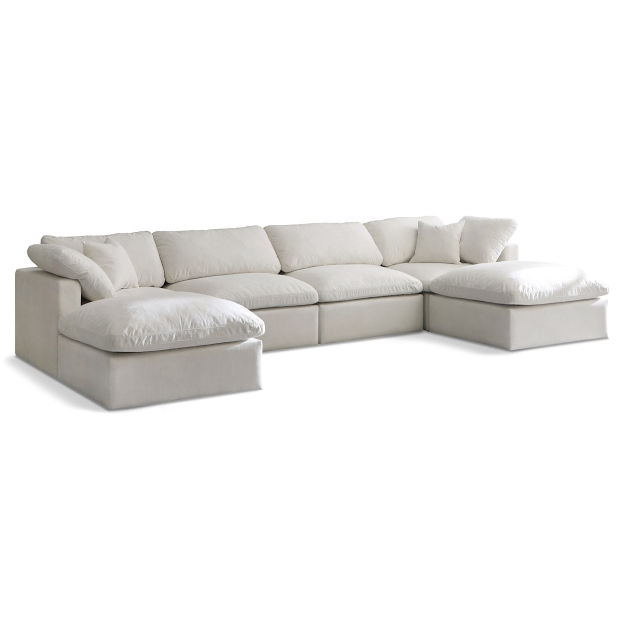 Meridian Furniture Plush Standard Comfort Modular Sectional