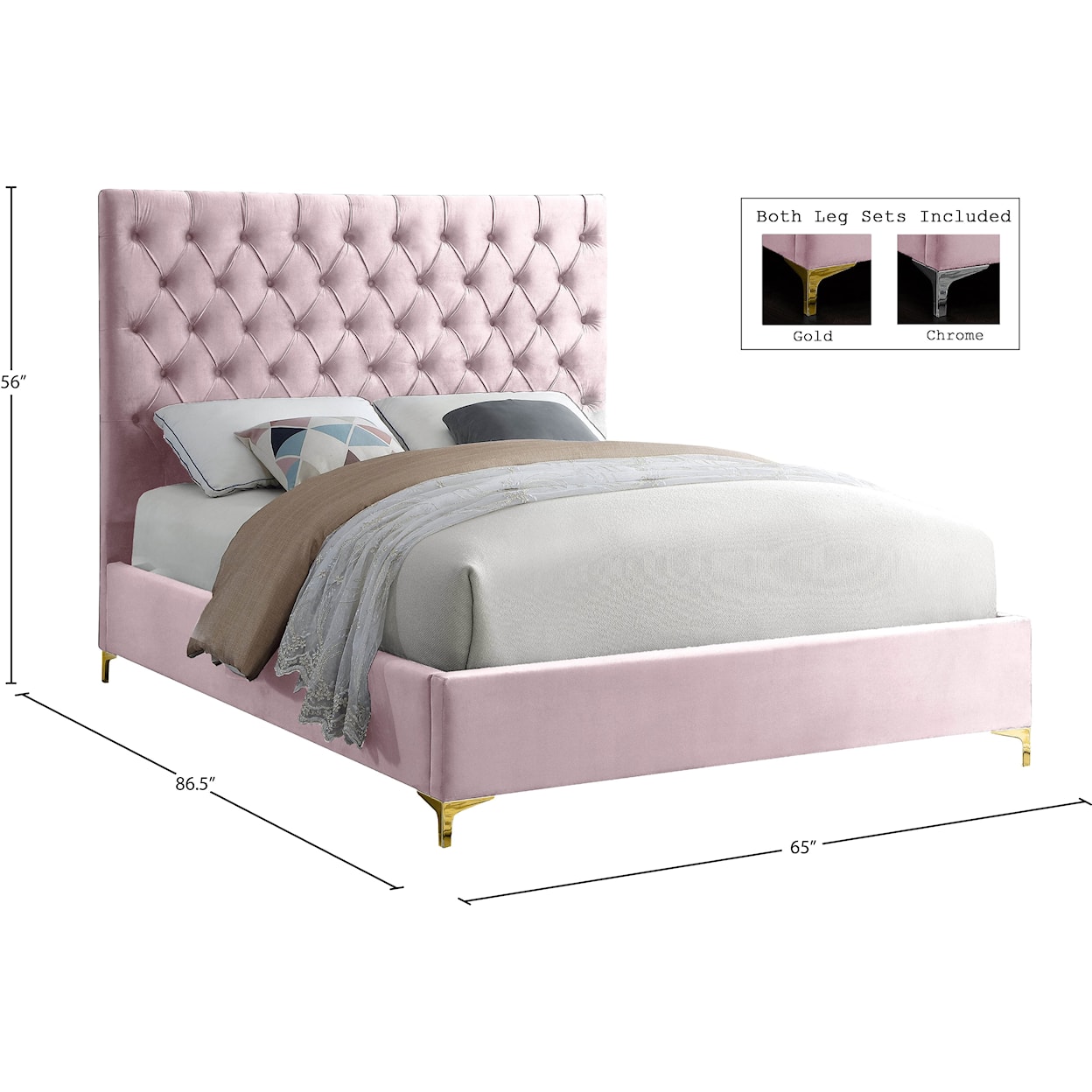 Meridian Furniture Cruz Queen Bed